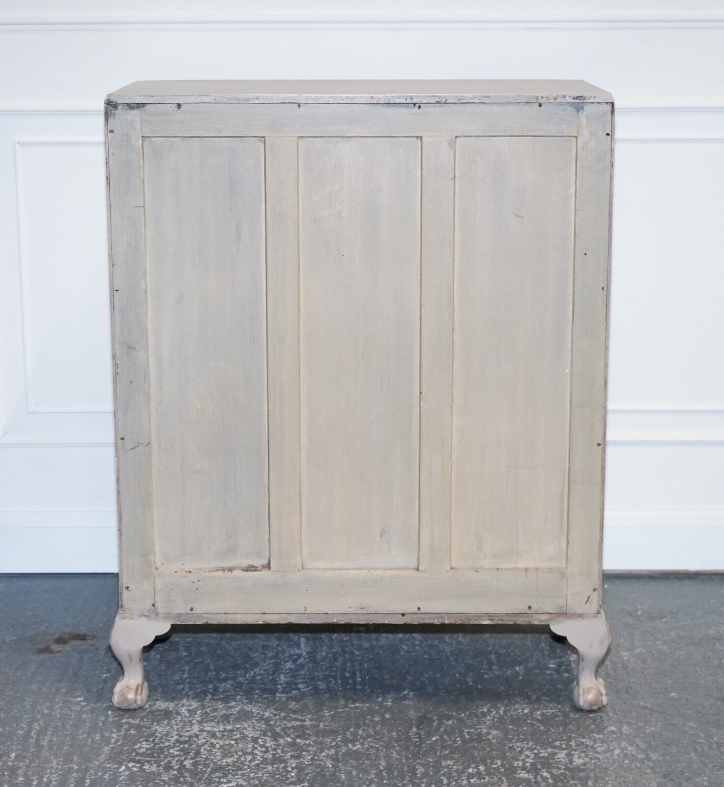1930s WARING & GILLOW HAND PAINTED CHEST OF DRAWERS CUPBOARD WILLIAM MORRIS