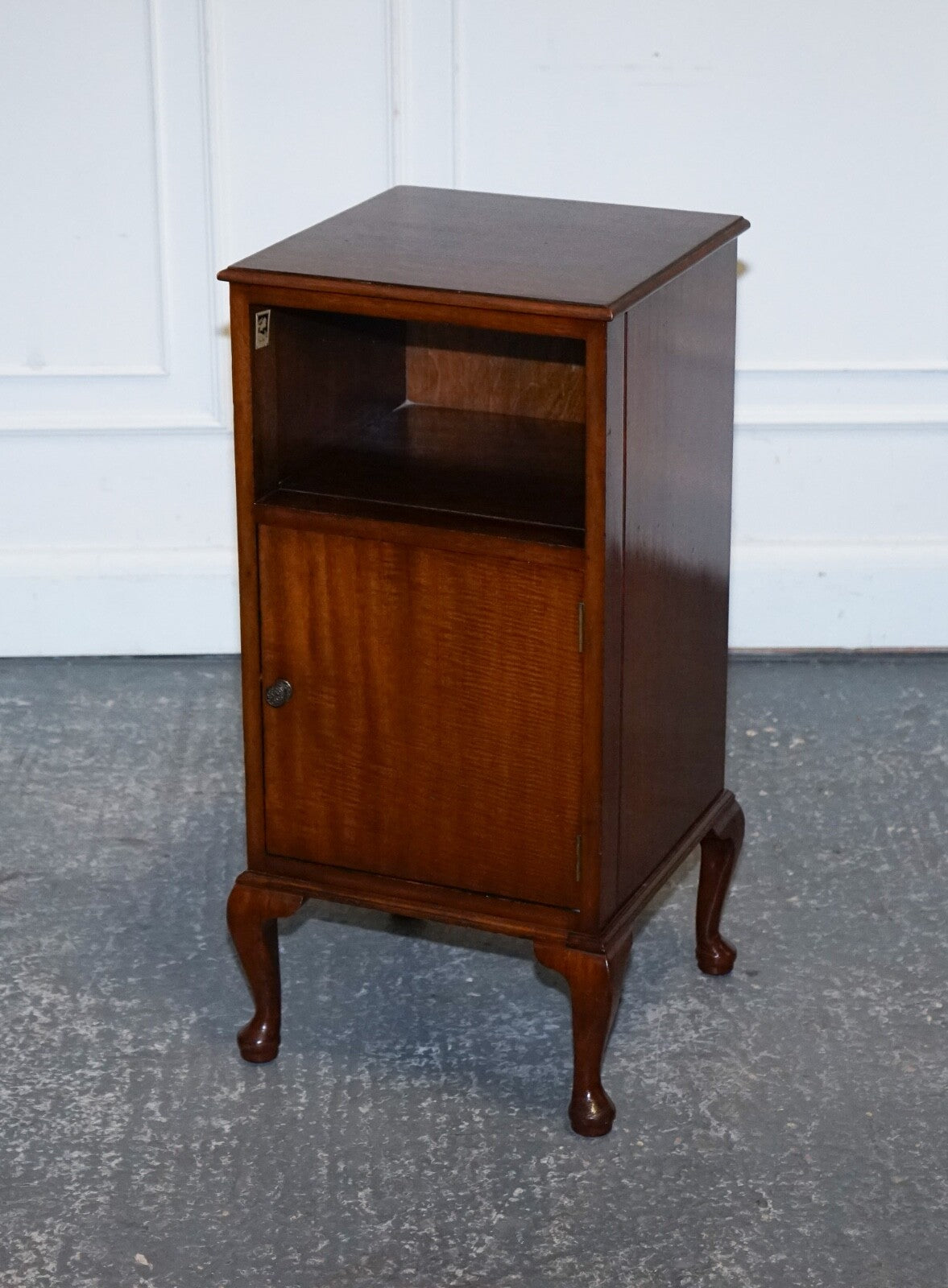 BEAUTIFUL ART DECO 1920's HARDWOOD SIDE END LAMP BED SIDE NIGHTSTAND TABLE